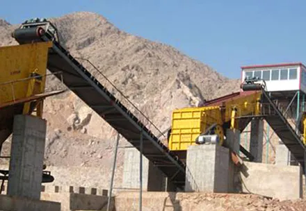 云南某铜矿破碎筛分生产线项目