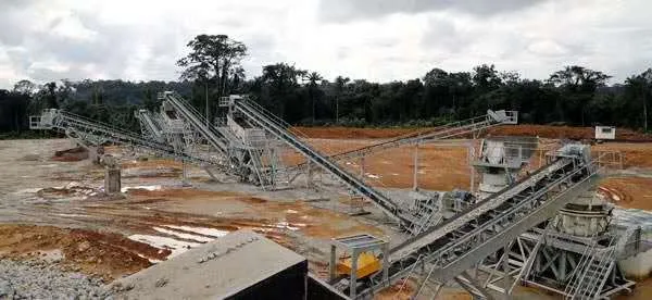 某大型石灰石矿破碎生产线配件升级改造项目